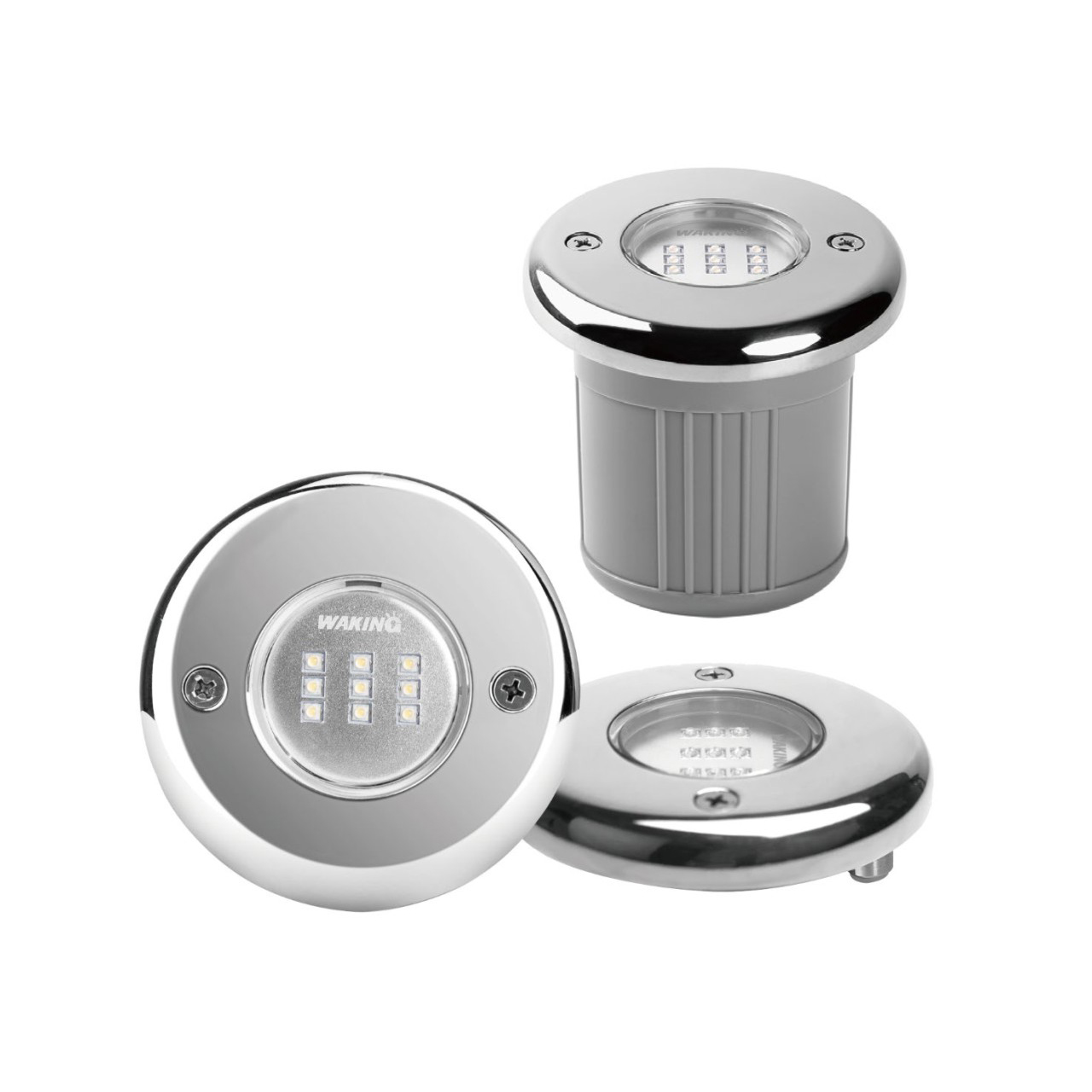 Wall-mounted/recessed underwater light WL-WR